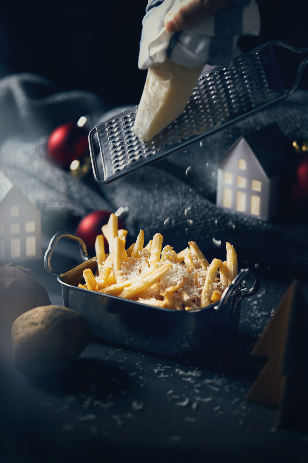 Photography for F&B festive menu Fries